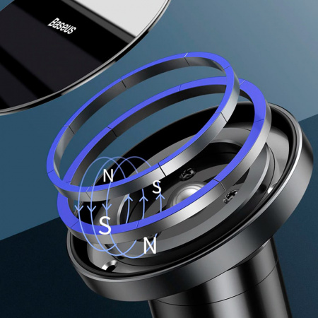 Автомобильный держатель для iPhone 12/13/14/15 Series магнитный Baseus Radar Magnetic - Черный (SULD-01) Автомобильный держатель для iPhone 12/13/14/15 Series магнитный Baseus Radar Magnetic - Черный (SULD-01)
