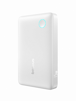 Повербанк Baseus EnerFill FP11 10000mAh 15W Белый (в комплекте Type-C - Type-C кабель 30см) (P1008210C213-00)