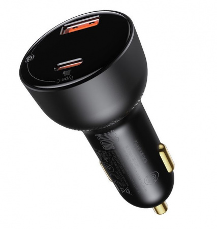 Автомобильная зарядка Baseus Supreme Digital Display PPS DUAL 100W + Кабель Type С - Type C (TZCCZX-01) Автомобильная зарядка Baseus Supreme Digital Display PPS DUAL 100W + Кабель Type С - Type C (TZCCZX-01)