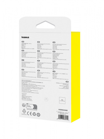 Хаб концентратор Baseus UltraJoy Series 4-Port HUB Lite 15см Moon White (USB-A - USB3.0*4) B0005280B211-00