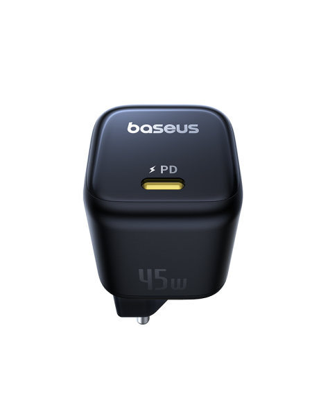 Сетевое зарядное устройство OS-Baseus PicoGo GaN Fast Charger 1C 45W EU Чёрный (P10176800123-00)