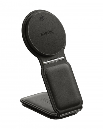 Автомобильное беспроводное магнитное зарядное устройство Baseus PrimeTrip Series C02 Mega Magnetic Wireless Charging Car Mount Stick-on Version (C40169003111-00) Чёрное 