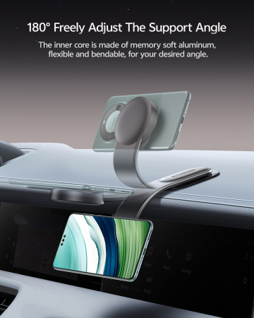 Автомобильный магнитный держатель Baseus PrimeTrip C02 Magnetic Car Mount (Android Version) Stick-on Type (C40169005113-00) Чёрный 