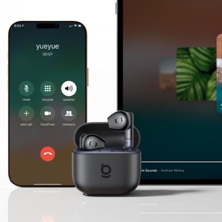Беспроводные наушники Baseus Bass BS2 Lite True Wireless Earbuds Чёрный (A0010A02)