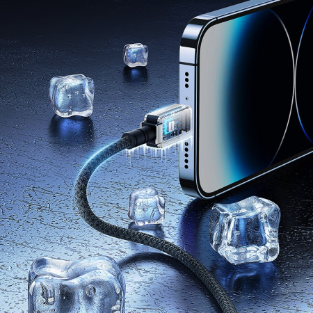 Кабель Baseus Unbreakable Series Fast Charging Data Cable USB - Lightning 2.4A 1м Stellar White P10355802221-00