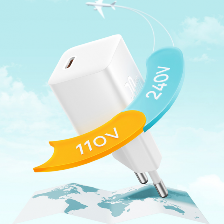 Сетевое зарядное устройство Baseus GaN5 (mini) 1C 30W + Кабель USB-C - USB-C Чёрный (P10110902113-00)