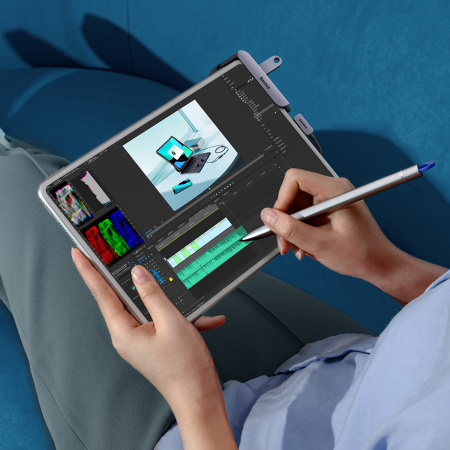 Хаб Baseus PadJoy 4-Port Type-C HUB Adapter Темно-серый (WKWJ000013)