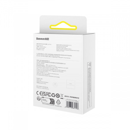 HDMI-переключатель Baseus AirJoy 2-в-1 двухсторонний 4K 60 Гц (B01331105111-00) черный