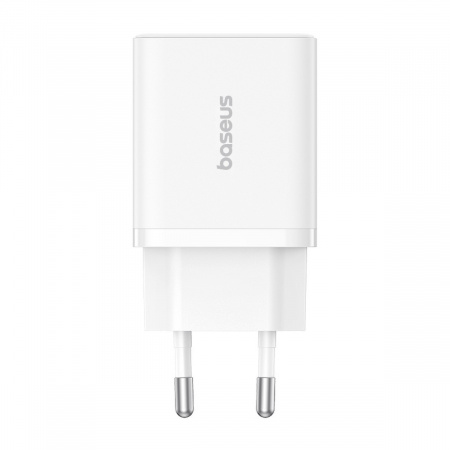 Сетевое зарядное устройство Baseus Cube Fast Charger C+U 30W EU Белое P10111404213-00