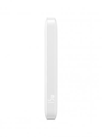 Повербанк Baseus EnerFill FP11 10000mAh 15W Белый (в комплекте Type-C - Type-C кабель 30см) (P1008210C213-00)
