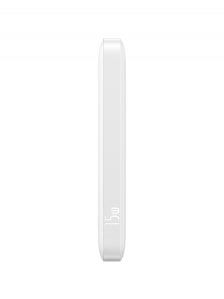 Повербанк Baseus EnerFill FP11 10000mAh 15W Белый (в комплекте Type-C - Type-C кабель 30см) (P1008210C213-00)