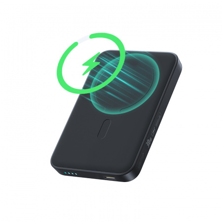 Повербанк Baseus EnerFill FM11 Magnetic 10000mAh 30W Чёрный (в комплетке USB-C - USB-C кабель 30см) (E0028702)