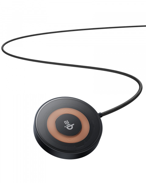 Беспроводное магнитное зарядное устройство Baseus Simple Mini4 Magnetic Wireless Charging Stand Qi2 15W Universal Explorer Edition (P10273300121-01) Чёрное