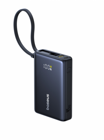 Повербанк Baseus PicoGo Digital Display 10000mAh 45W Чёрный (P10076803123-00)