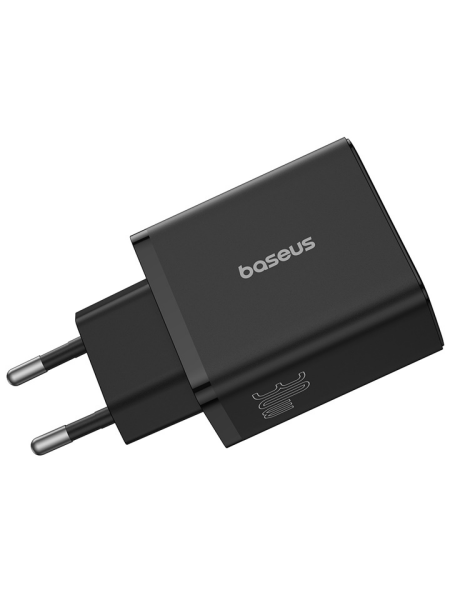 Сетевое зарядное устройство OS-Baseus Cube Fast Charger 2U+C 30W EU Чёрный (P10111402113-00)