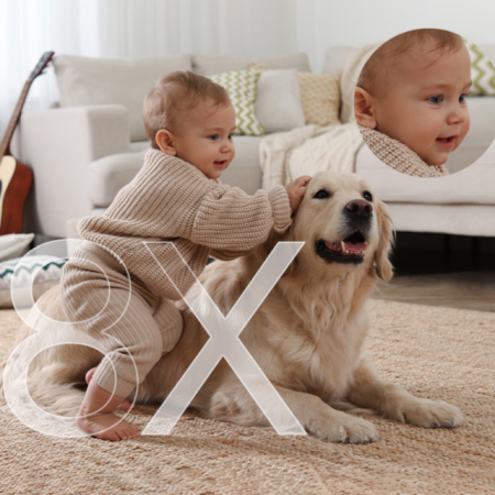 Камера домашняя Baseus Security P1 Lite Indoor Camera 2K EU Белая (S0TV002132)