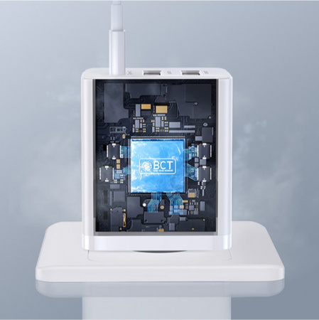 Сетевое зарядное устройство OS-Baseus Cube Fast Charger 2U+C 30W EU Белый (P10111402213-00) 