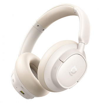 Беспроводные наушники Baseus Bass BH1 NC Lite Wireless Noise-Cancelling Headphones Starlight Off Белый (A0203E01)