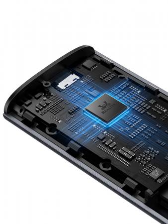 SSD Бокс Baseus FlyJoy Series SSD Enclosure(M.2 NVMe and SATA) Серый (B00760600811-02)